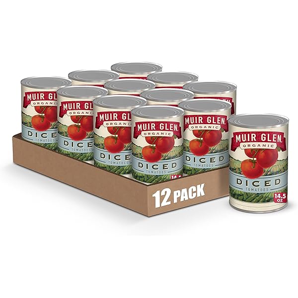 Amazon.com : Muir Glen Organic Premium Diced Tomatoes, 6 Count